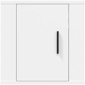 Móveis de TV para parede 2 pcs 40x34,5x40 cm branco