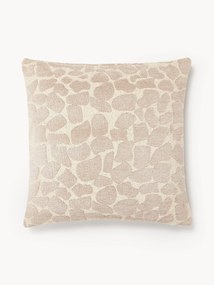 Capa de almofada de bouclé e chenille Nenda