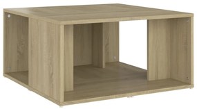 Mesas de centro 4 pcs derivados de madeira carvalho sonoma