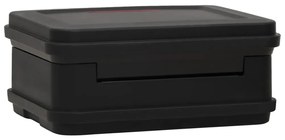Cofre 38x32,5x16,5 cm preto