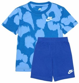Conjunto Desportivo para Crianças Nike Dye Dot Azul 2-3 Anos