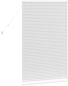 Persiana de Janela com cortinas Outros Manual Branco 80 x 130 cm Alumí