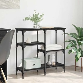 vidaXL Carvalho preto 80 x 29 x 75 cm Madeira processada