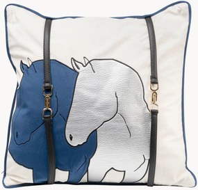 Almofada em veludo Horse Date