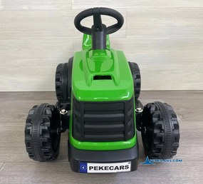 Trator infantil eletrico Peketrac 4000 6V Verde