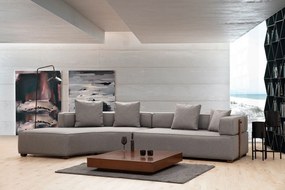 Sofá de Canto Gondol – Cinzento – 105 x 180 cm