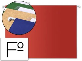 Capas de Suspensão Folio Kraft Vermelho
