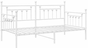 Estrutura de Dia Branca 107x203 cm Aço