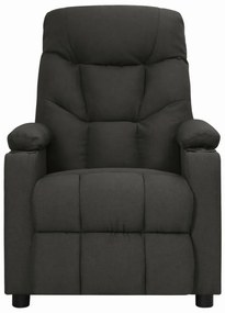 Poltrona de massagens elevatória tecido preto