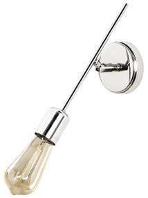 Aplique de Parede Mizrak – Cromado – 4 x 24 cm