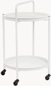 Mesa de apoio redonda para exterior com rodas Austin