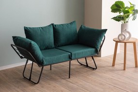 Sofá-cama 2 Lugares Viper – Verde Petróleo – 150x78x60 cm