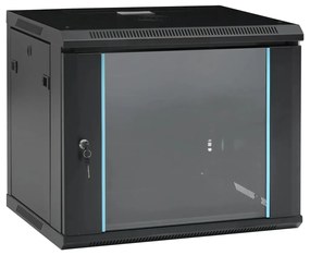 Armário bastidor de parede 9U 19" IP20 600x450x510 mm