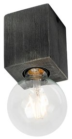 Projetores Rústico Preto Madeira - Bloc