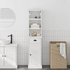 vidaXL Conjunto de Móveis para Banheiro 2 pcs Marrom e Branco