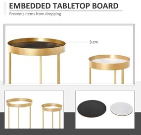Conjunto de 2 Mesas de Centro Light - Design Moderno