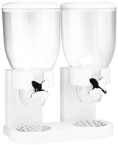 423976 HI Dispensador de cereais duplo 2 x 3,5 L branco