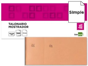 Bloco de Talões 1/3 Laranja