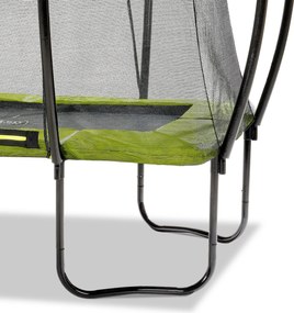 Trampolim retangular Silhouette 153 x 214 cm - verde