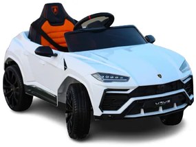 Carro elétrico para crianças Lamborghini URUS licença original, alimentado por bateria, portas de abertura vertical, motor 2x, bateria de 12 V, contro