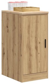 vidaXL Armário de arrumação de garagem Carvalho Artesanal 40x51x85 cm