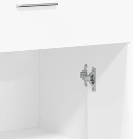 Aparadores 2 pcs 60x30x84 cm derivados de madeira branco