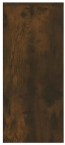 Aparador 102x33x75 cm derivados de madeira carvalho fumado