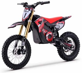 Moto elétrica de cross para crianças Motors Falcon 1600W Vermelha