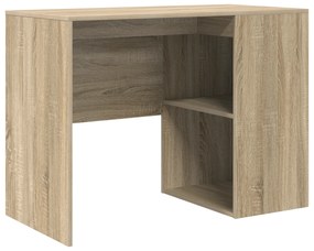 mesa de canto Carvalho Sonoma 102x88x75 cm Madeira Engenheirada