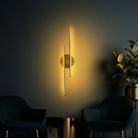 Candeeiro de Parede Umut – Dourado – 17 cm x 86 cm x 5 cm