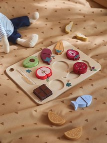 Puzzle de frutas para cortar em madeira FSC® madeira
