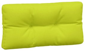 Almofadões para móveis de paletes 5 pcs tecido verde brilhante