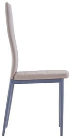 Conjunto de jantar 7 pcs cappuccino
