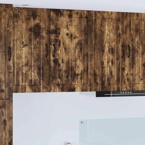 vidaXL Armário de Cozinha Carvalho Defumado 50 x 31 x 80 cm