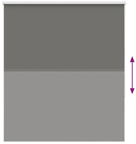 Persiana de enrolar 125x175 cm largura tecido 121,6cm poliéster