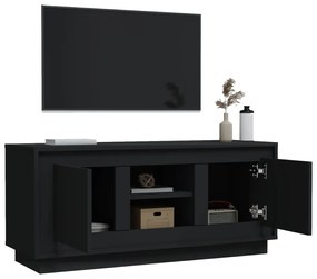 Móvel para TV 102x35x45 cm madeira processada preto