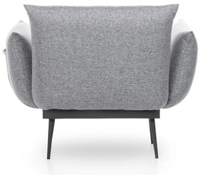 Conjunto de Mobiliário de Sala de Estar Milan – Nogueira/Preto – TV St