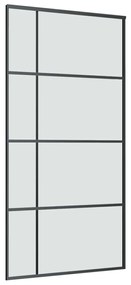 Porta desliz. c/ conj. ferragens 102,5x205cm vidro ESG/alumínio