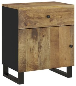 Mesa de cabeceira madeira de mangueira maciça/derivados madeira