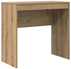 Mesa com Armazenamento Carvalho Artesanal Aglomerado de Madeira