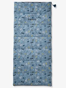 Saco-cama personalizável, tema Cosmos azul medio estampado