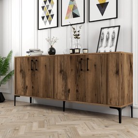Console Kiev – Walnut – 180x78x35 cm