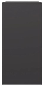 Suporte para lenha 60x40x80 cm aço preto