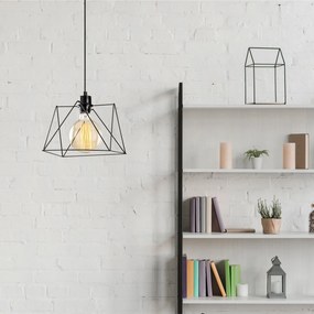 Chandelier Best – Preto – 24 cm x 122 cm