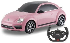 Carro telecomandado VW Beetle 1:14 2,4GHz Rosa