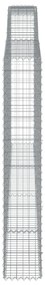 Cestos gabião arqueados 5pcs 400x30x180/200cm ferro galvanizado