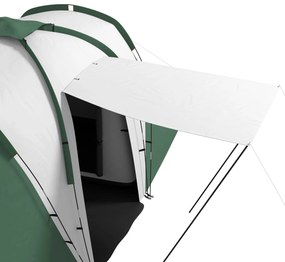 Outsunny Tenda de Campismo Familiar para 4-6 Pessoas com 2 Dormitórios