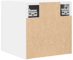 Armário de parede para TV 30,5x30x30 cm branco
