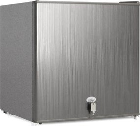 HOMCOM Mini-congelador 35 L caixa de congelação elétrica independente 161 W mini freezer 47 x 44,2 x 48,8 cm Cinza | Aosom Portugal