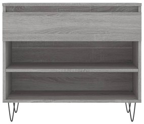 Sapateira 70x36x60 cm derivados de madeira cinzento sonoma